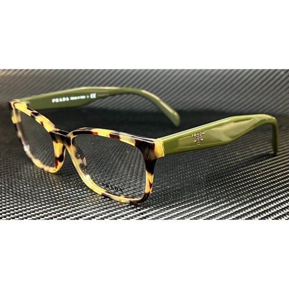 Prada Havana Rectangle Women's Eyeglasses - Picture 1 of 1